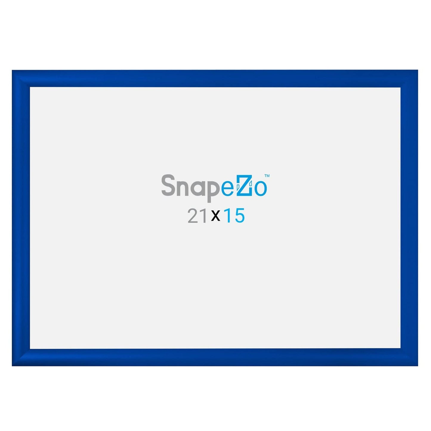 15x21 Blue SnapeZo® Snap Frame - 1.2" Profile - Snap Frames Direct