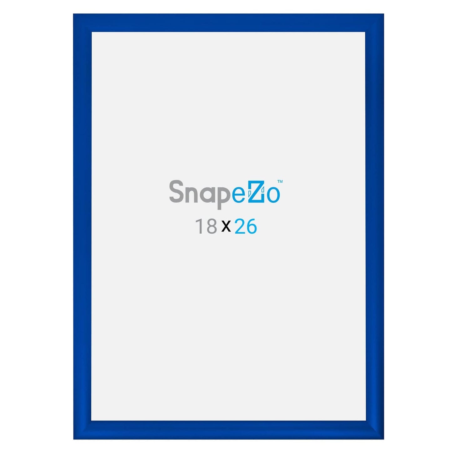 18x26 Blue SnapeZo® Snap Frame - 1.2" Profile - Snap Frames Direct