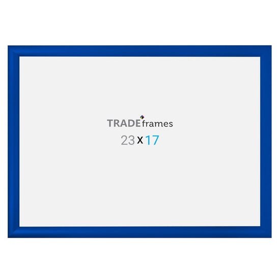 17x23  TRADEframe Blue Snap Frame 17x23 - 1.2 inch profile - Snap Frames Direct