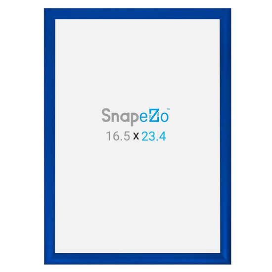 A2 Blue SnapeZo® Snap Frame - 1.2" Profile - Snap Frames Direct