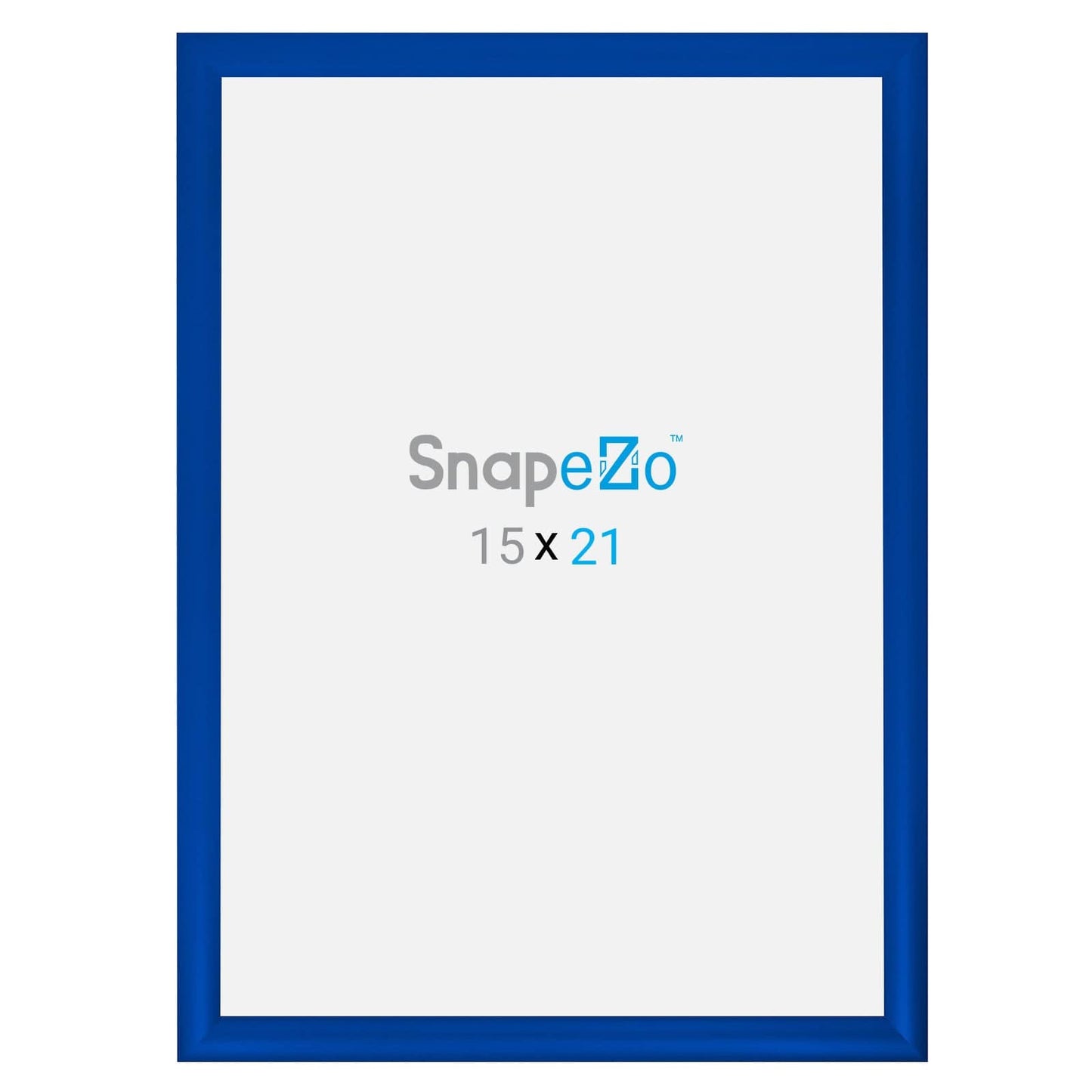 15x21 Blue SnapeZo® Snap Frame - 1.2" Profile - Snap Frames Direct