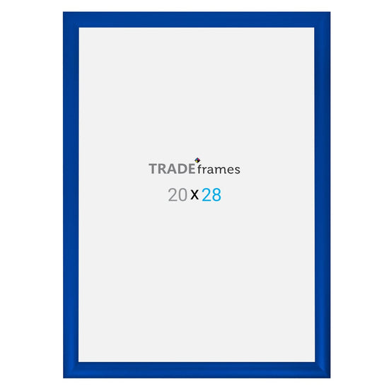 20x28  TRADEframe Blue Snap Frame 20x28 - 1.2 inch profile - Snap Frames Direct