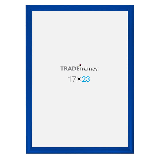 17x23  TRADEframe Blue Snap Frame 17x23 - 1.2 inch profile - Snap Frames Direct