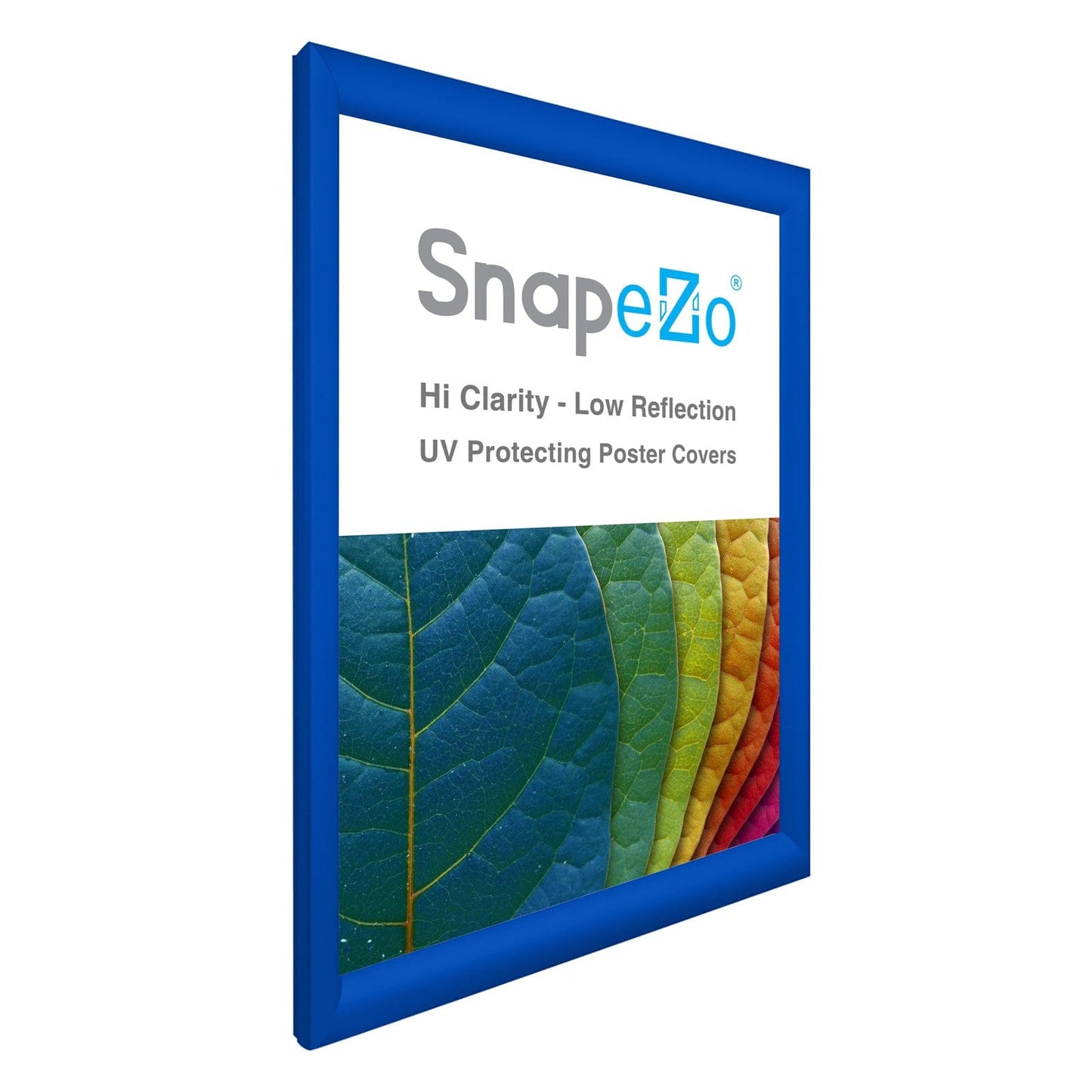 A2 Blue SnapeZo® Snap Frame - 1.2" Profile - Snap Frames Direct