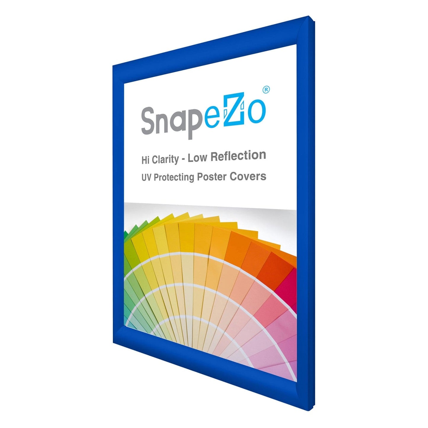 A2 Blue SnapeZo® Snap Frame - 1.2" Profile - Snap Frames Direct