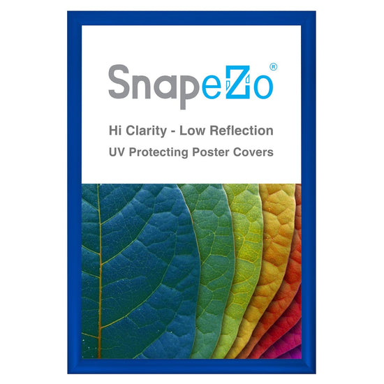 20x30 Blue SnapeZo® Snap Frame - 1.2" Profile - Snap Frames Direct