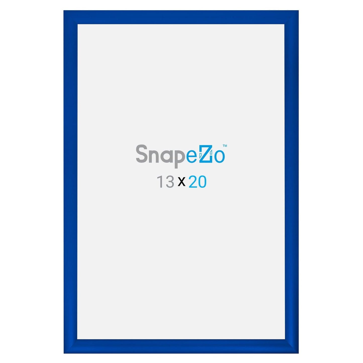 13x20 Blue SnapeZo® Snap Frame - 1.2" Profile - Snap Frames Direct