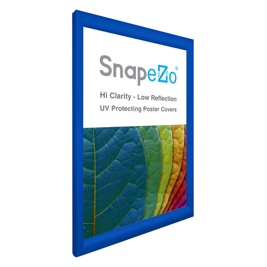 13x19 Blue SnapeZo® Snap Frame - 1.2" Profile - Snap Frames Direct