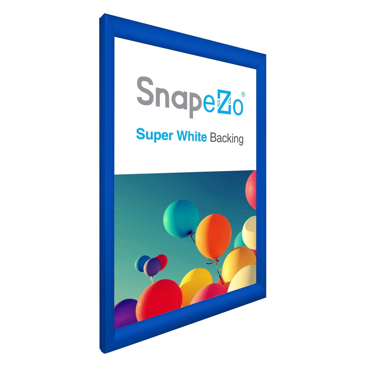 14x21 Blue SnapeZo® Snap Frame - 1.2" Profile - Snap Frames Direct