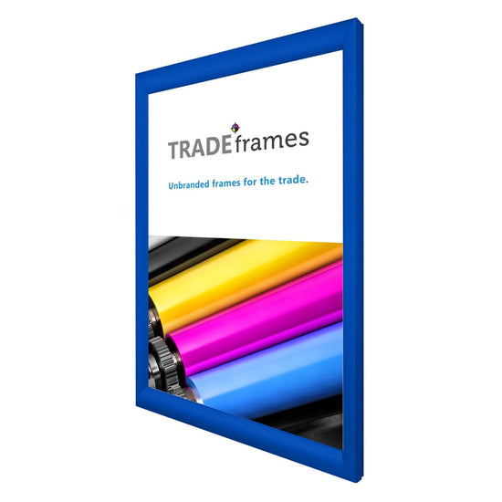 13x19  TRADEframe Blue Snap Frame 13x19 - 1.2 inch profile - Snap Frames Direct