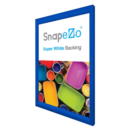 13x19 Blue SnapeZo® Snap Frame - 1.2" Profile - Snap Frames Direct