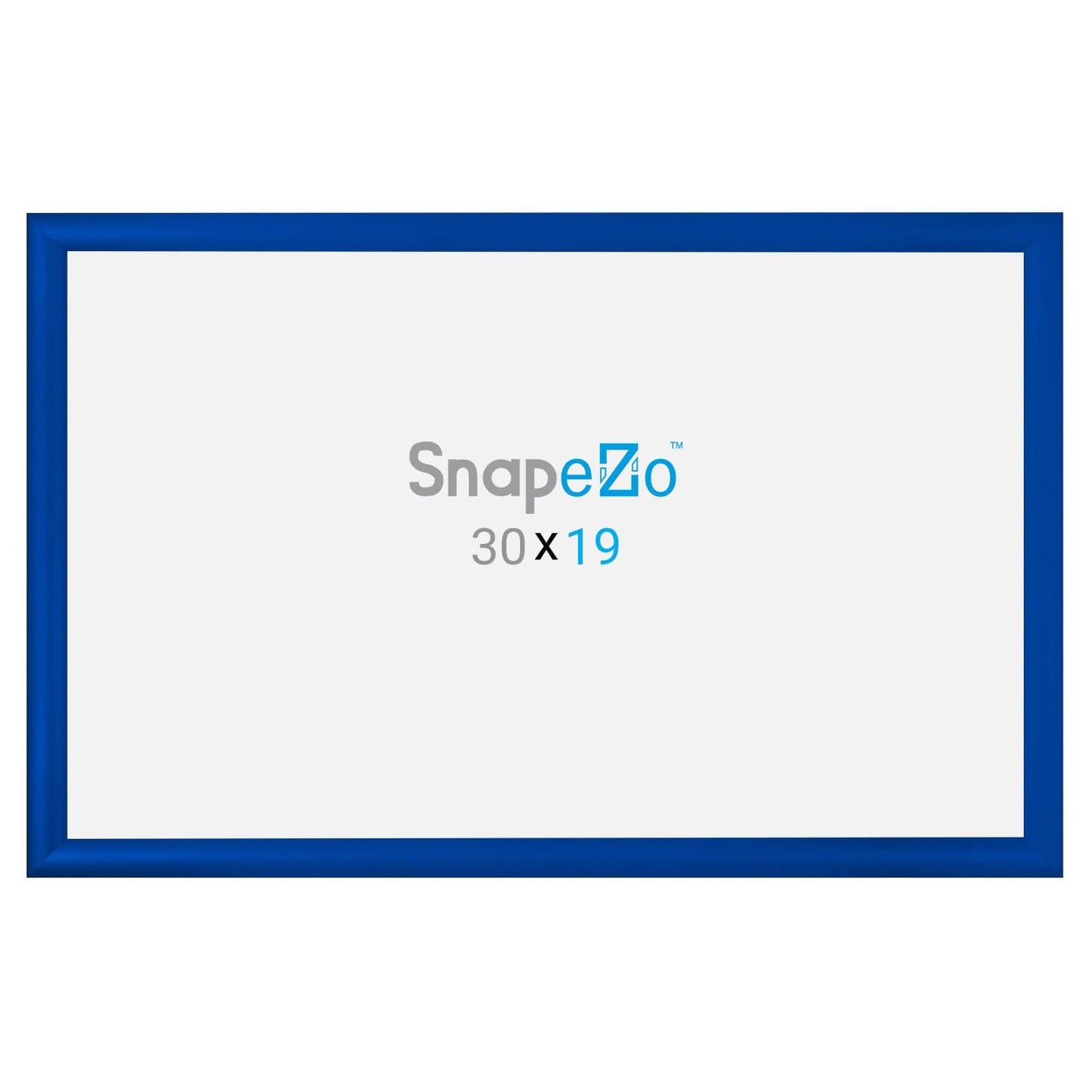 19x30 Blue SnapeZo® Snap Frame - 1.2" Profile - Snap Frames Direct