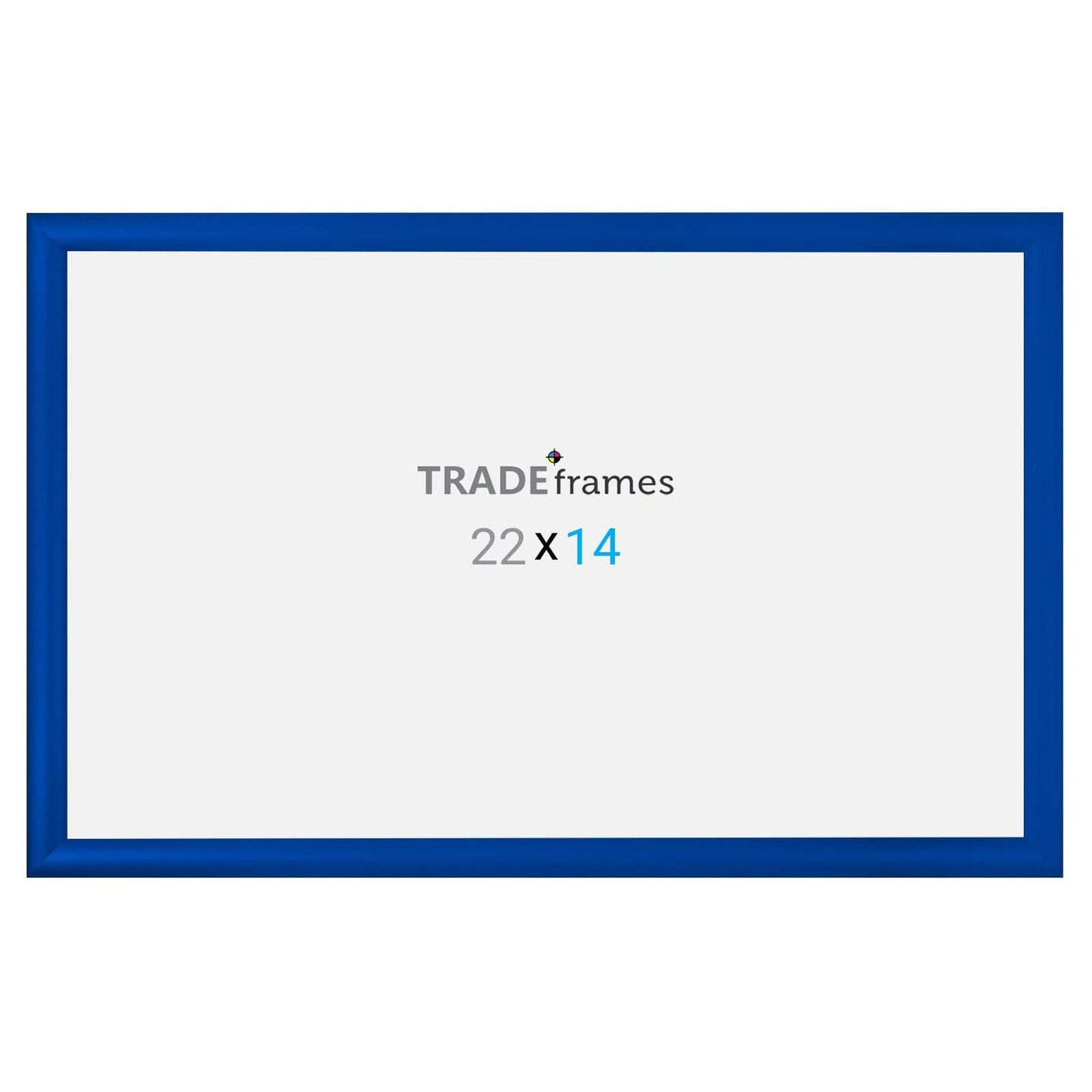 14x22  TRADEframe Blue Snap Frame 14x22 - 1.2 inch profile - Snap Frames Direct