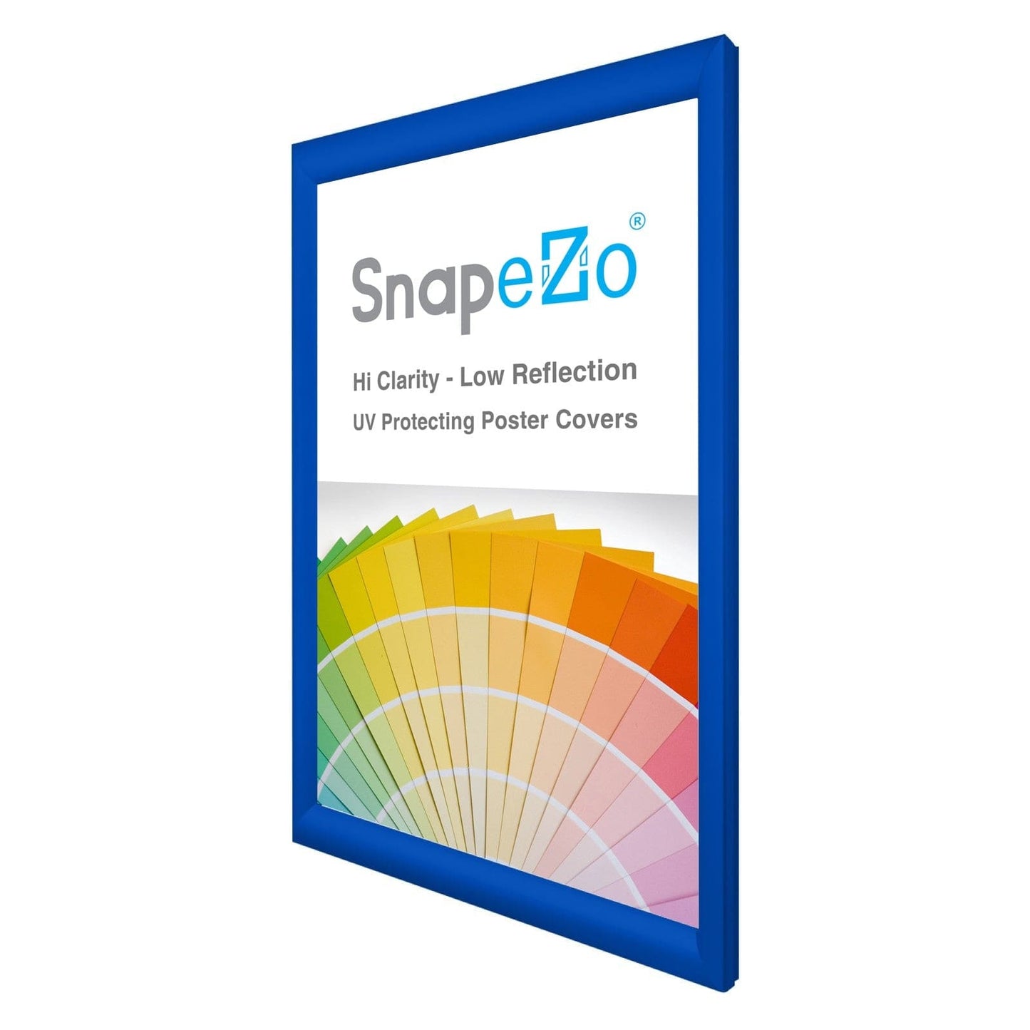 14x22 Blue SnapeZo® Snap Frame - 1.2" Profile - Snap Frames Direct