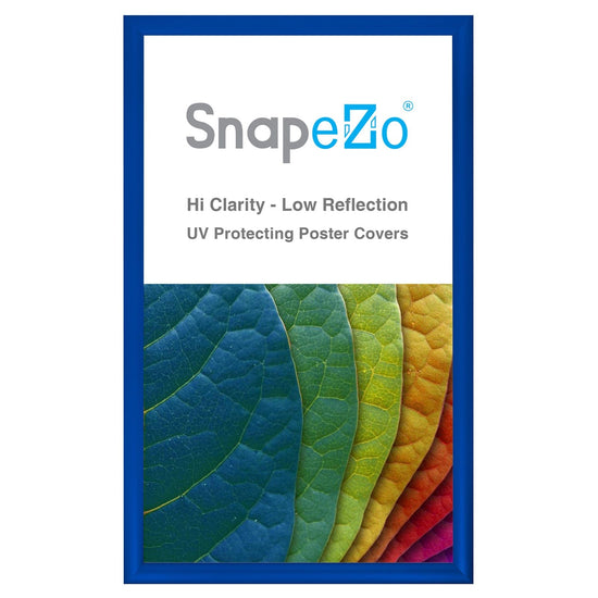 15x25 Blue SnapeZo® Snap Frame - 1.2" Profile - Snap Frames Direct