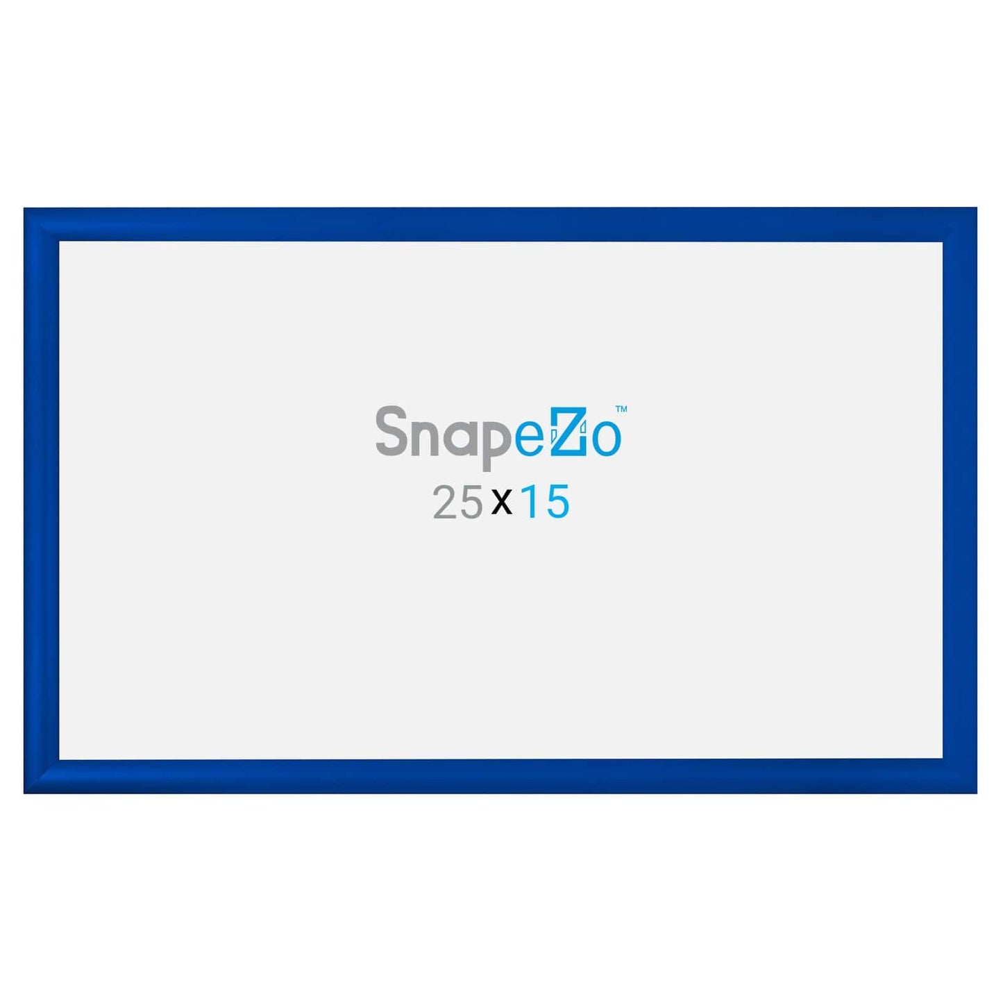 15x25 Blue SnapeZo® Snap Frame - 1.2" Profile - Snap Frames Direct