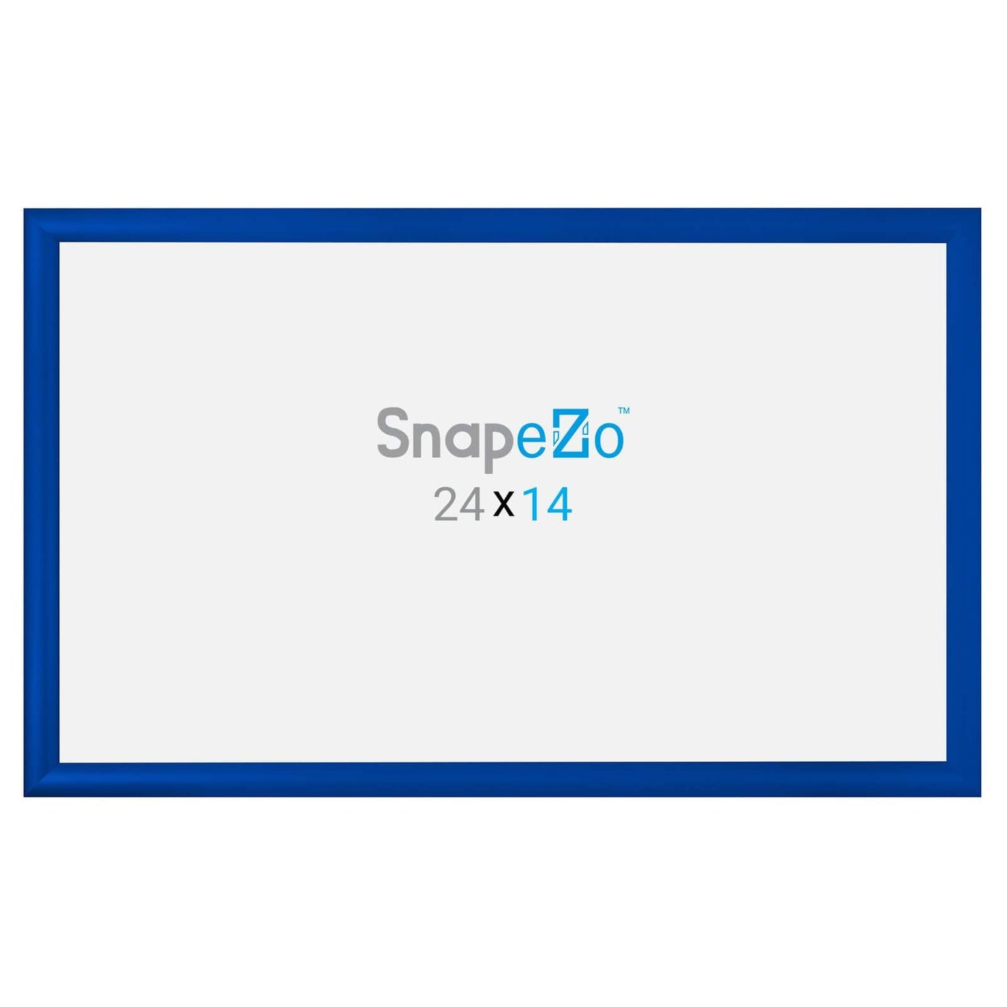 14x24 Blue SnapeZo® Snap Frame - 1.2" Profile - Snap Frames Direct