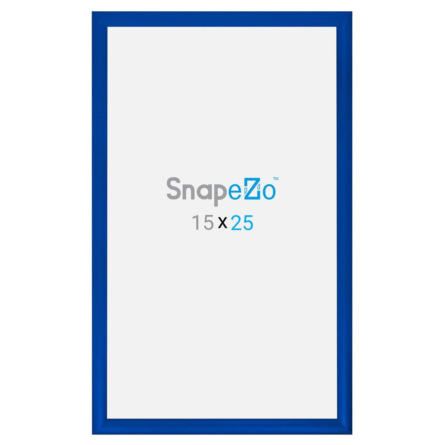 15x25 Blue SnapeZo® Snap Frame - 1.2" Profile - Snap Frames Direct