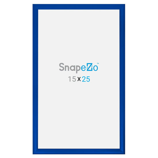 15x25 Blue SnapeZo® Snap Frame - 1.2" Profile - Snap Frames Direct