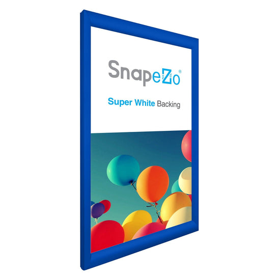 14x24 Blue SnapeZo® Snap Frame - 1.2" Profile - Snap Frames Direct