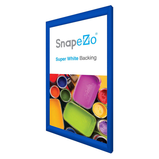 14x24 Blue SnapeZo® Snap Frame - 1.2" Profile - Snap Frames Direct