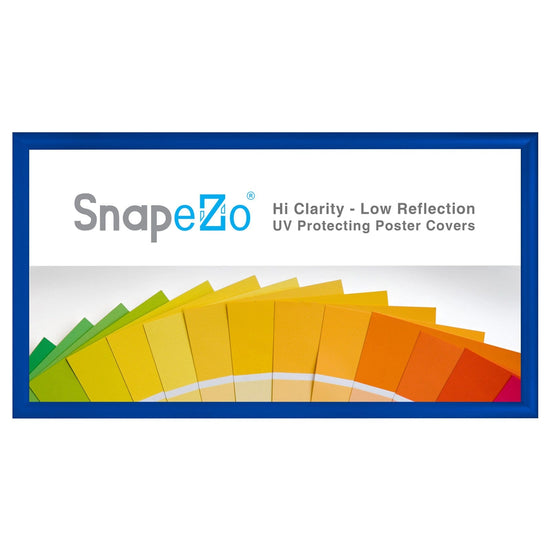 15x30 Blue SnapeZo® Snap Frame - 1.2" Profile - Snap Frames Direct