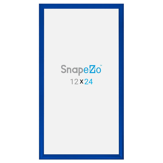 12x24 Blue SnapeZo® Snap Frame - 1.2" Profile - Snap Frames Direct
