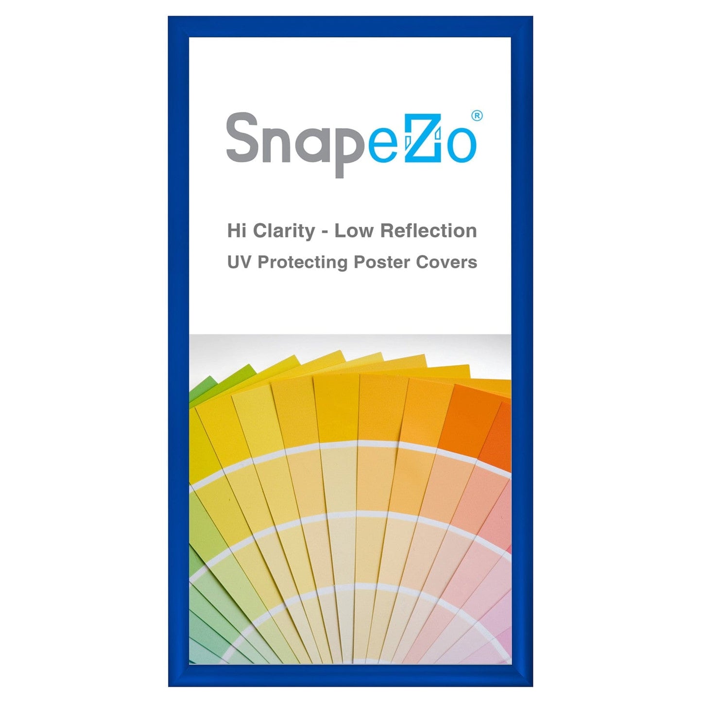 15x30 Blue SnapeZo® Snap Frame - 1.2" Profile - Snap Frames Direct
