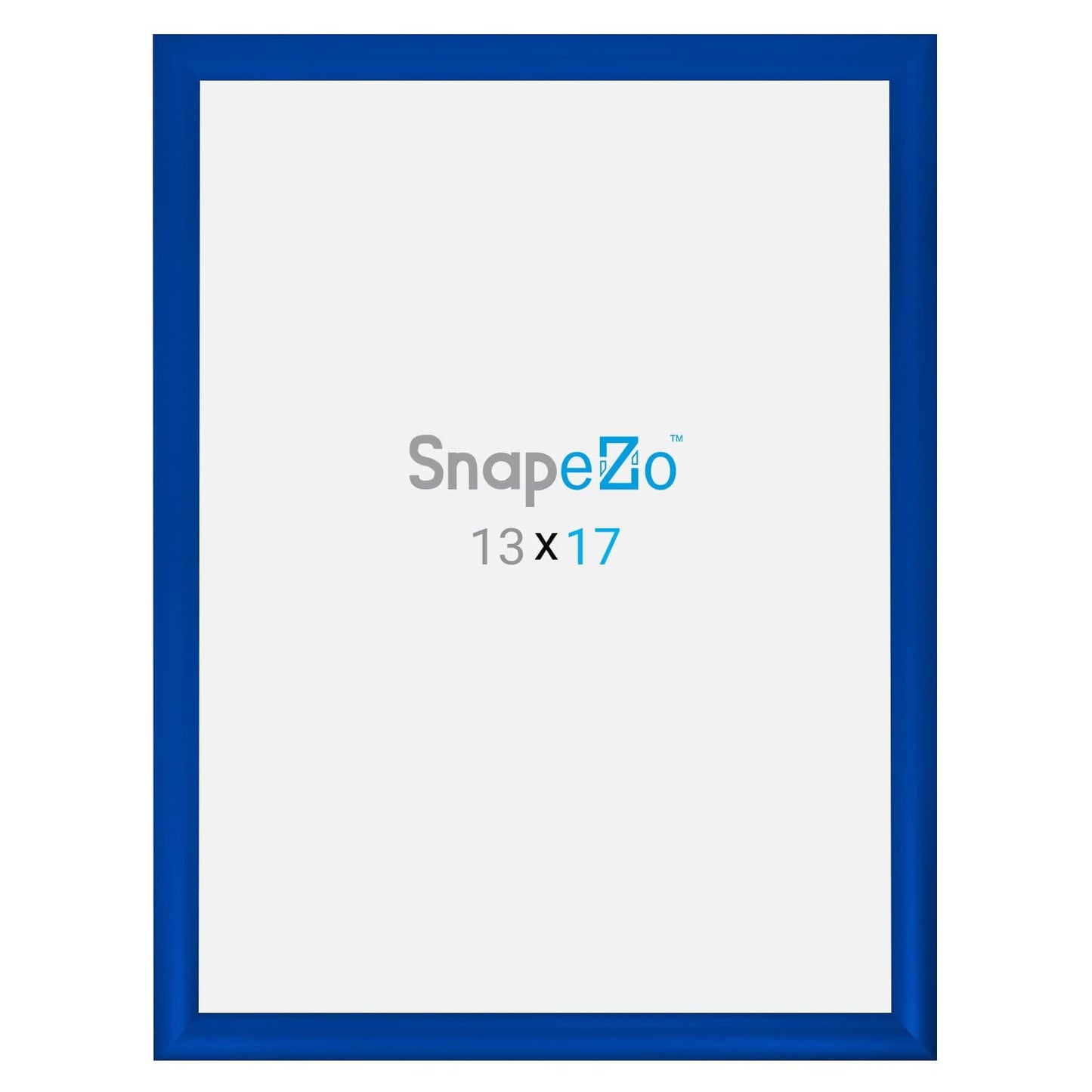 13x17 Blue SnapeZo® Snap Frame - 1.2" Profile - Snap Frames Direct