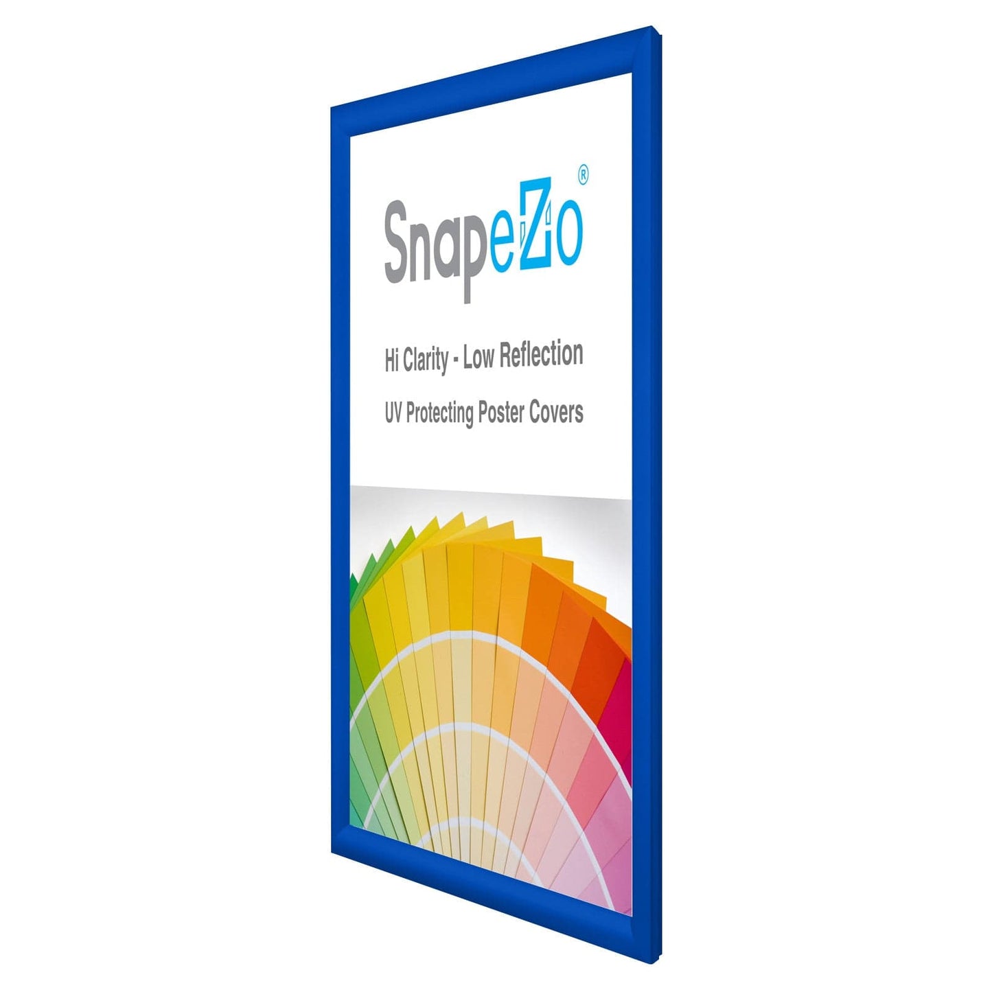 13x17 Blue SnapeZo® Snap Frame - 1.2" Profile - Snap Frames Direct