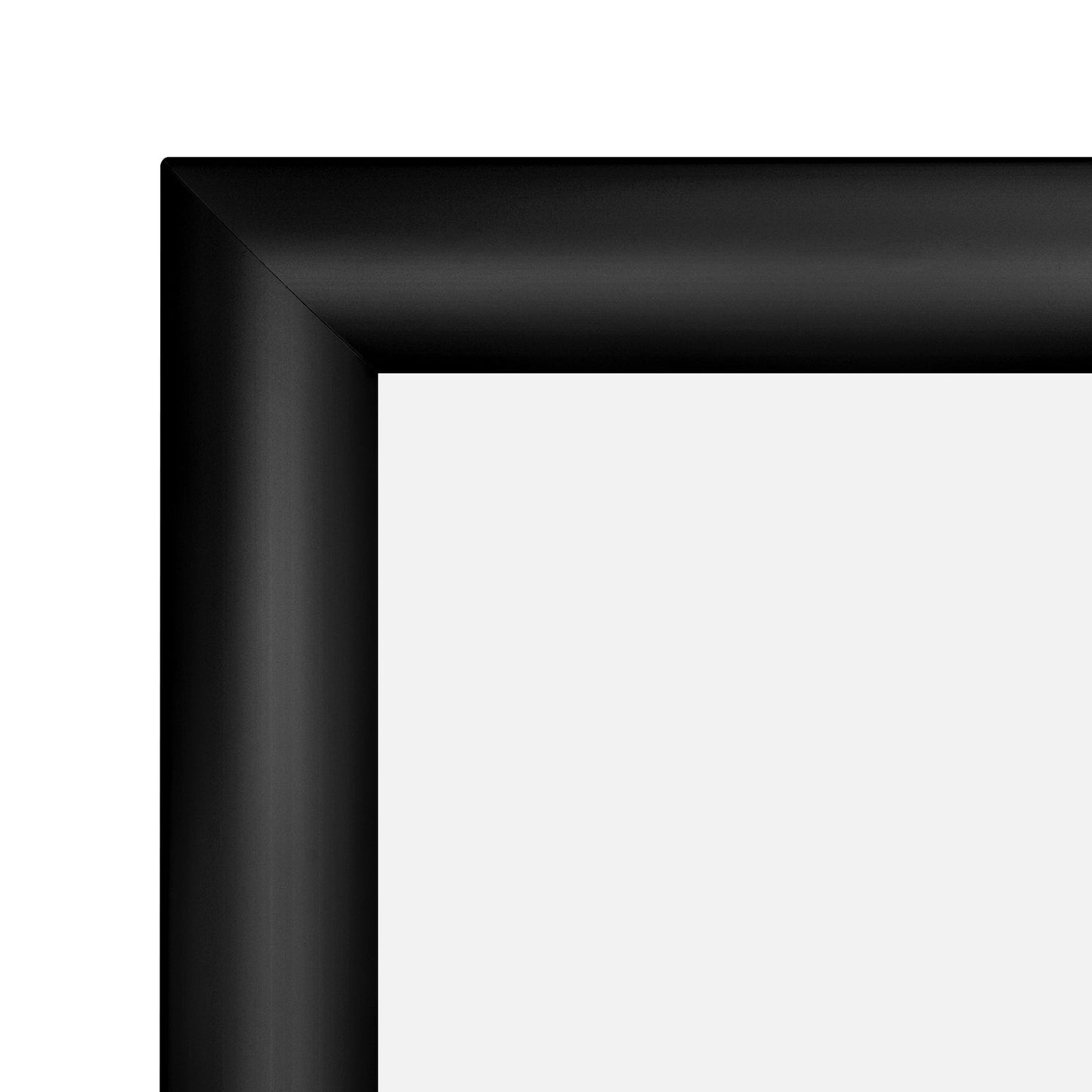 23x23 Black SnapeZo® Snap Frame - 1.2" Profile - Snap Frames Direct