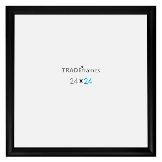 24x24 TRADEframe Black Snap Frame 24x24 - 1.2 inch profile - Snap Frames Direct