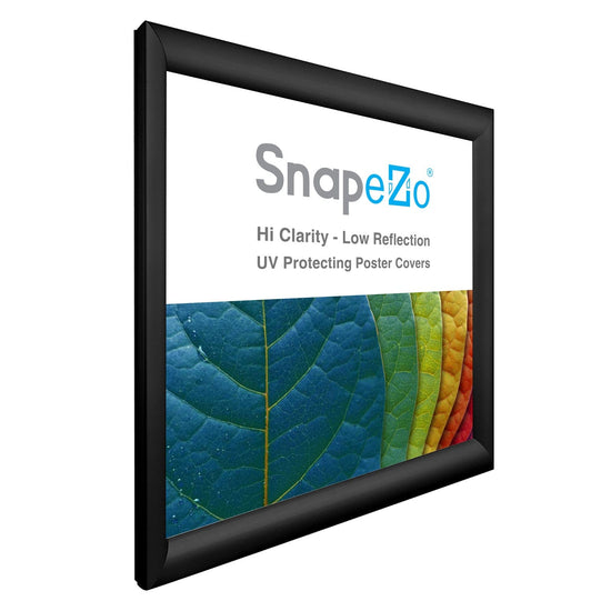 18x18 Black SnapeZo® Snap Frame - 1.2" Profile - Snap Frames Direct