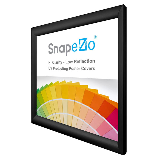 16x16 Black SnapeZo® Snap Frame - 1.2" Profile - Snap Frames Direct