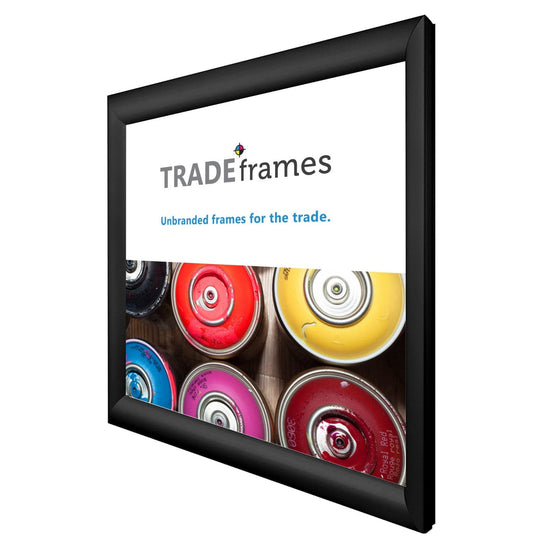 24x24 TRADEframe Black Snap Frame 24x24 - 1.2 inch profile - Snap Frames Direct