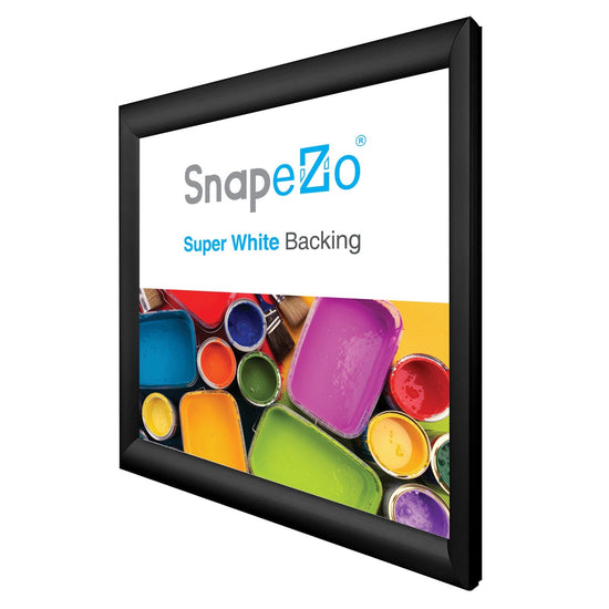 18x18 Black SnapeZo® Snap Frame - 1.2" Profile - Snap Frames Direct