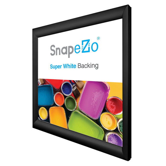 19x19 Black SnapeZo® Snap Frame - 1.2" Profile - Snap Frames Direct