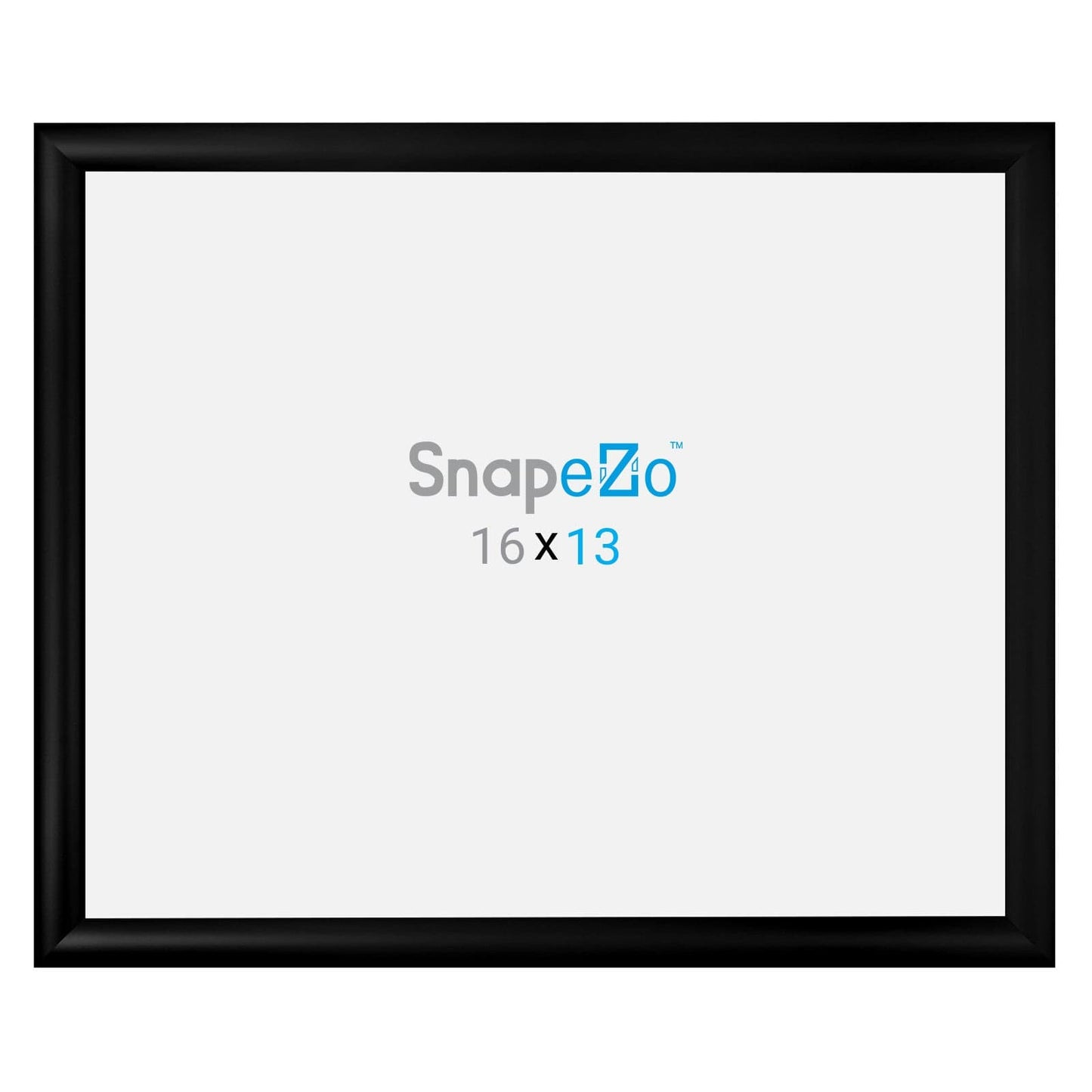 13x16 Black SnapeZo® Snap Frame - 1.2" Profile - Snap Frames Direct