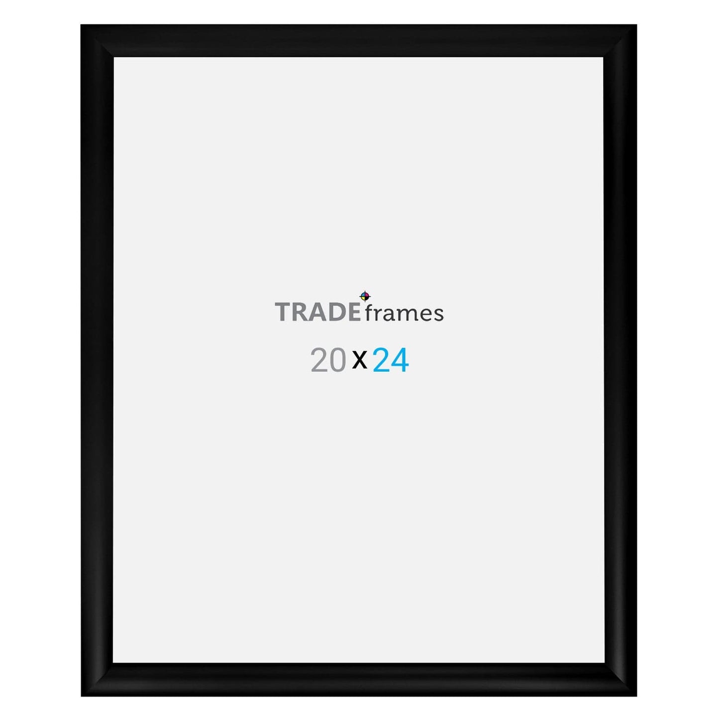 20x24 TRADEframe Black Snap Frame 20x24 - 1.2 inch profile - Snap Frames Direct