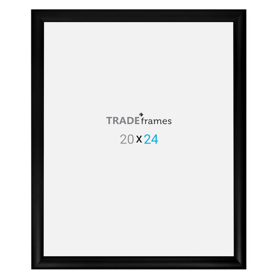 20x24 TRADEframe Black Snap Frame 20x24 - 1.2 inch profile - Snap Frames Direct