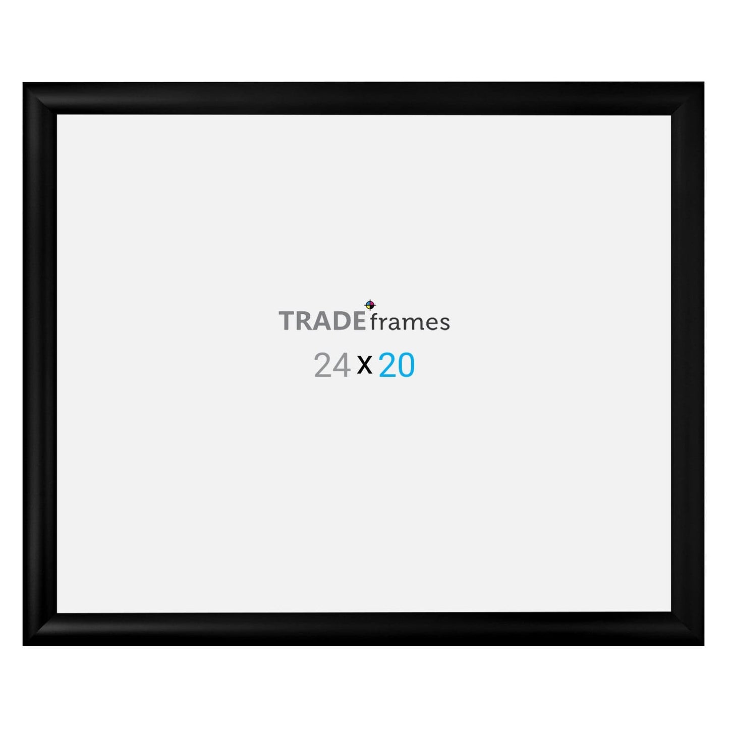 20x24 TRADEframe Black Snap Frame 20x24 - 1.2 inch profile - Snap Frames Direct