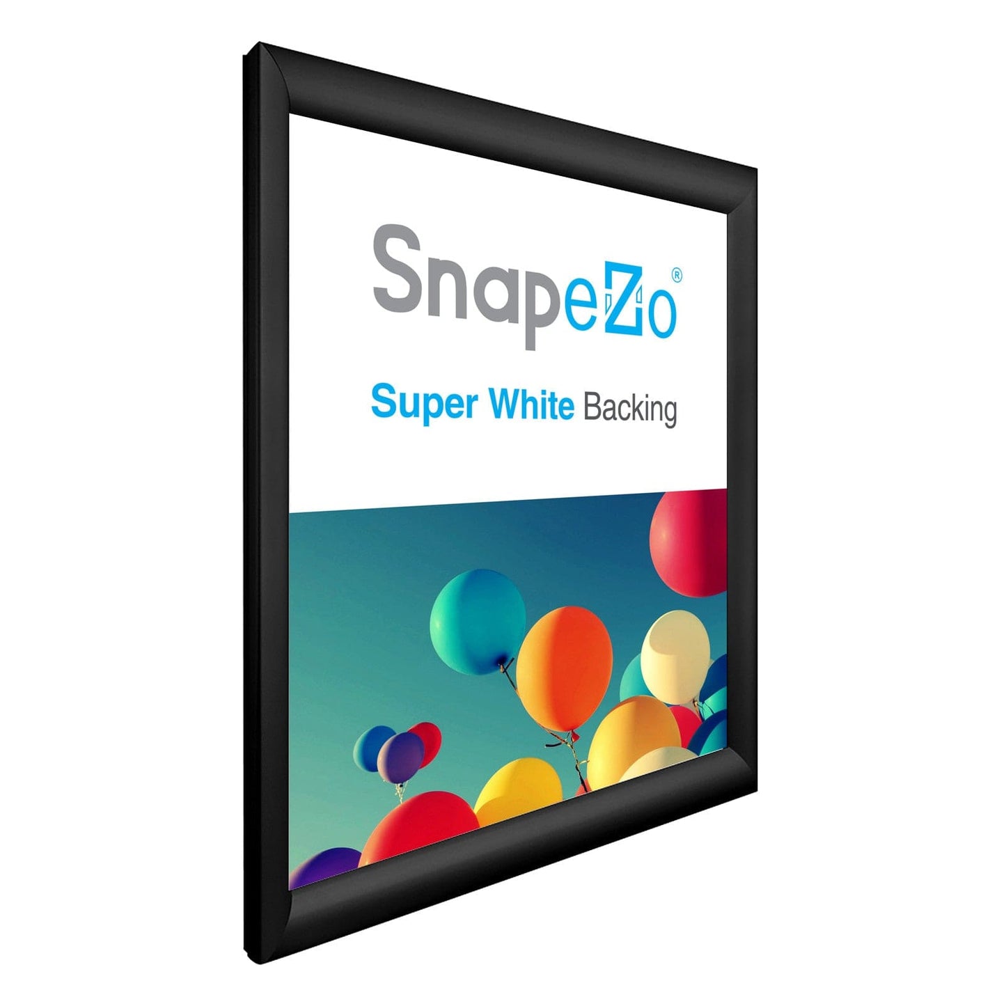 13x16 Black SnapeZo® Snap Frame - 1.2" Profile - Snap Frames Direct