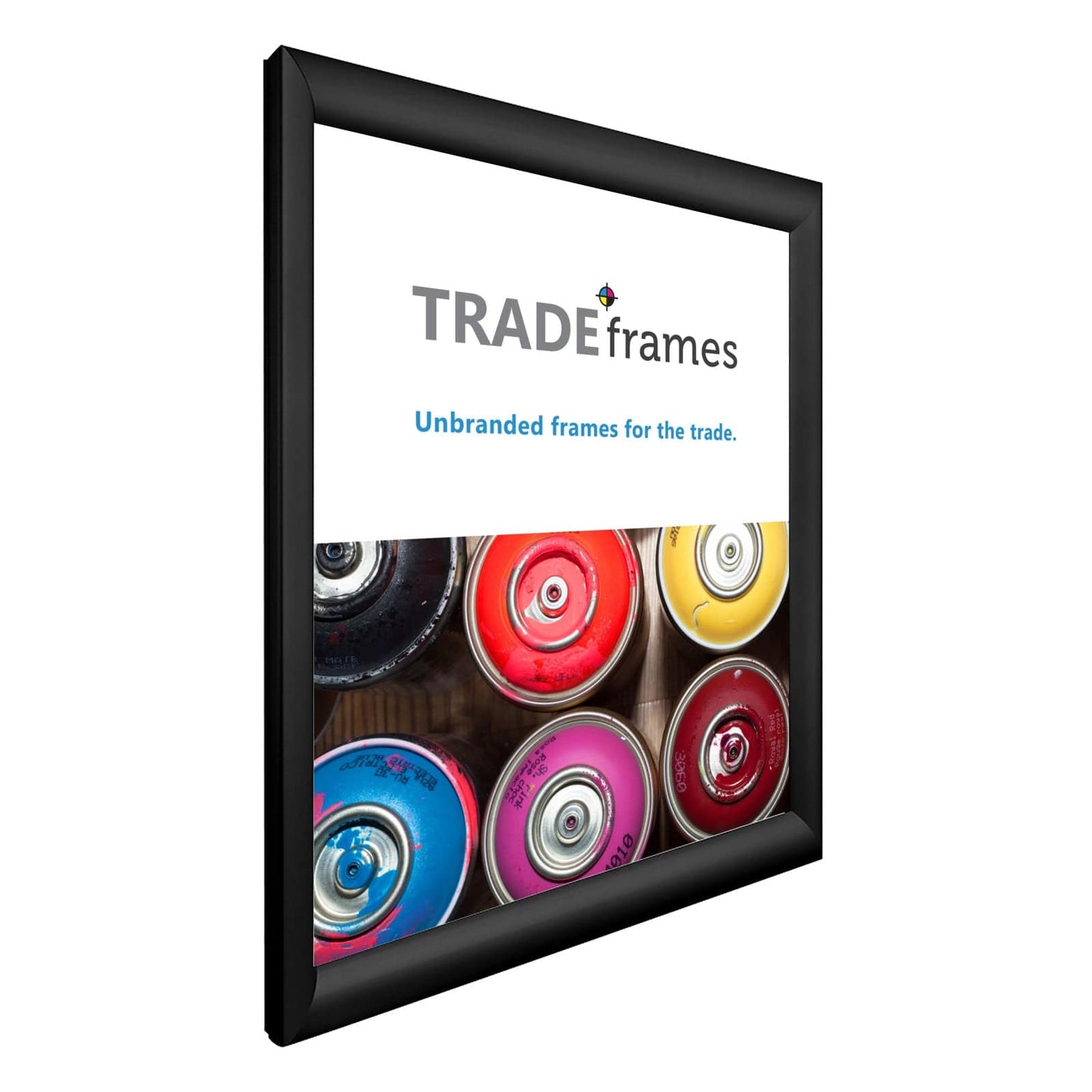 20x24 TRADEframe Black Snap Frame 20x24 - 1.2 inch profile - Snap Frames Direct