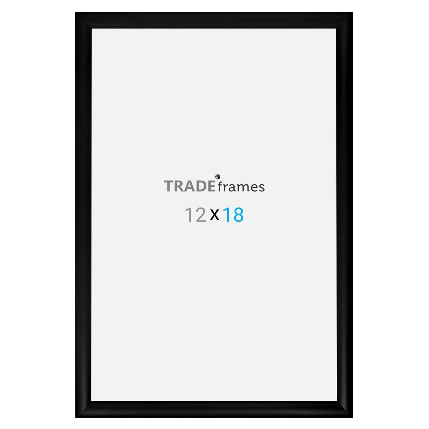 12x18 TRADEframe Black Snap Frame 12x18 - 1.2 inch profile - Snap Frames Direct
