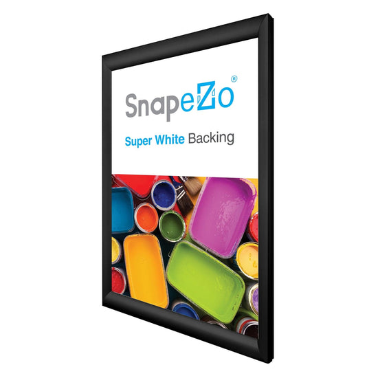 15x23 Black SnapeZo® Snap Frame - 1.2" Profile - Snap Frames Direct