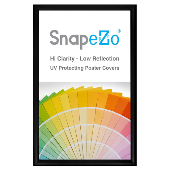 14x23 Black SnapeZo® Snap Frame - 1.2" Profile - Snap Frames Direct