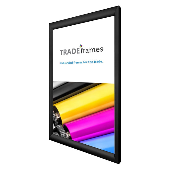 12x20 TRADEframe Black Snap Frame 12x20 - 1.2 inch profile - Snap Frames Direct