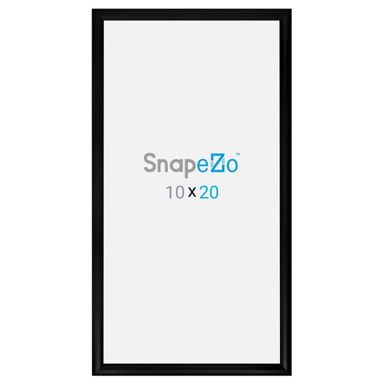 10x20 Black SnapeZo® Snap Frame - 1.2" Profile - Snap Frames Direct
