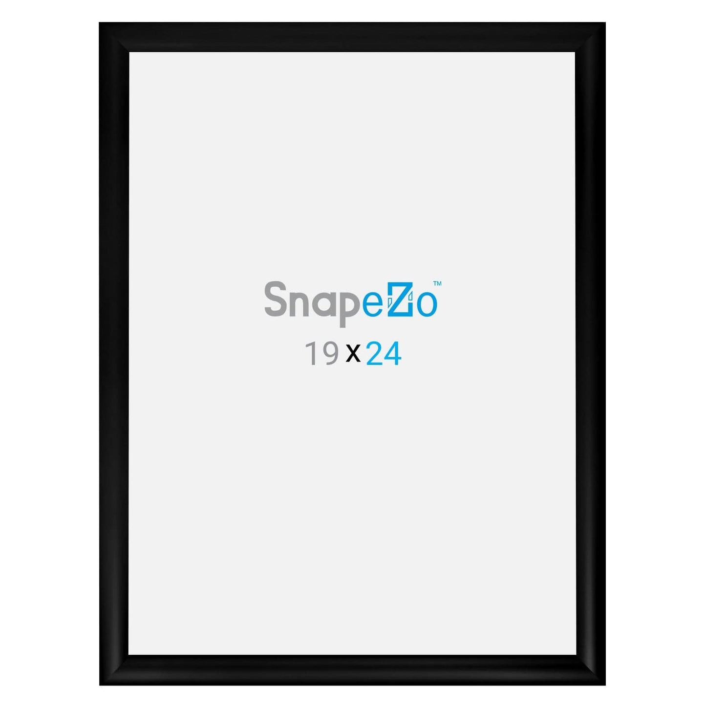 19x24 Black SnapeZo® Snap Frame - 1.2" Profile - Snap Frames Direct