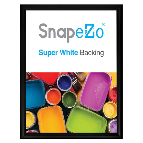 21x27 Black SnapeZo® Snap Frame - 1.2" Profile - Snap Frames Direct